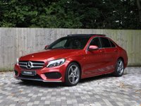 USED 2016 66 MERCEDES-BENZ C-CLASS 2.1 C250d AMG Line (Premium Plus) Saloon 4dr Diesel 7G-Tronic+ Euro 6 (s/s) (204 ps) 360 CAM I SUNROOF I LED I PREMIUM+