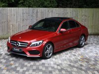 USED 2016 66 MERCEDES-BENZ C-CLASS 2.1 C250d AMG Line (Premium Plus) Saloon 4dr Diesel 7G-Tronic+ Euro 6 (s/s) (204 ps) 360 CAM I SUNROOF I LED I PREMIUM+