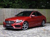 USED 2016 66 MERCEDES-BENZ C-CLASS 2.1 C250d AMG Line (Premium Plus) Saloon 4dr Diesel 7G-Tronic+ Euro 6 (s/s) (204 ps) 360 CAM I SUNROOF I LED I PREMIUM+