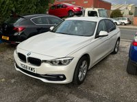USED 2018 68 BMW 3 SERIES 1.5 318i Sport Saloon 4dr Petrol Manual Euro 6 (s/s) (136 ps) BLACK HEATED LEATHER,