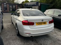 USED 2018 68 BMW 3 SERIES 1.5 318i Sport Saloon 4dr Petrol Manual Euro 6 (s/s) (136 ps) BLACK HEATED LEATHER,