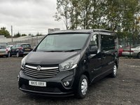 USED 2015 15 VAUXHALL VIVARO Calders Camper Conversion 1.6 CDTi 2900 BiTurbo ecoFLEX Sportive Panel Van 5dr Diesel Manual L2 H1 Euro 5 (s/s) (120 ps) LUXURY CALDER CAMPERS CONVERSION