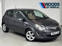 USED 2012 12 VAUXHALL CORSA 1.2 16V SXi Hatchback 5dr Petrol Manual Euro 5 (A/C) (85 ps) 16"ALLOYS+AIR CON+TINTED GLASS
