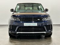 USED 2020 20 LAND ROVER RANGE ROVER SPORT 3.0 SD V6 HSE SUV 5dr Diesel Auto 4WD Euro 6 (s/s) (306 ps) Striking Portofino Blue, Crema Leather, Panoramic Glass Roof, Privacy Glass, Satin Black Alloy Wheels