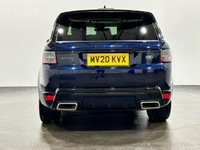 USED 2020 20 LAND ROVER RANGE ROVER SPORT 3.0 SD V6 HSE SUV 5dr Diesel Auto 4WD Euro 6 (s/s) (306 ps) Striking Portofino Blue, Crema Leather, Panoramic Glass Roof, Privacy Glass, Satin Black Alloy Wheels
