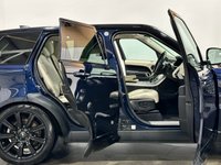 USED 2020 20 LAND ROVER RANGE ROVER SPORT 3.0 SD V6 HSE SUV 5dr Diesel Auto 4WD Euro 6 (s/s) (306 ps) Striking Portofino Blue, Crema Leather, Panoramic Glass Roof, Privacy Glass, Satin Black Alloy Wheels