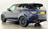 USED 2020 20 LAND ROVER RANGE ROVER SPORT 3.0 SD V6 HSE SUV 5dr Diesel Auto 4WD Euro 6 (s/s) (306 ps) Striking Portofino Blue, Crema Leather, Panoramic Glass Roof, Privacy Glass, Satin Black Alloy Wheels