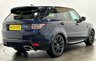 USED 2020 20 LAND ROVER RANGE ROVER SPORT 3.0 SD V6 HSE SUV 5dr Diesel Auto 4WD Euro 6 (s/s) (306 ps) Striking Portofino Blue, Crema Leather, Panoramic Glass Roof, Privacy Glass, Satin Black Alloy Wheels