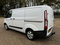 USED 2018 18 FORD TRANSIT CUSTOM 2.0 TDCi 270 Panel Van 5dr Diesel Manual L1 H1 (157 g/km, 104 bhp) 2 OWNERS FROM NEW,  NO VAT!
