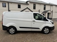 USED 2018 18 FORD TRANSIT CUSTOM 2.0 TDCi 270 Panel Van 5dr Diesel Manual L1 H1 (157 g/km, 104 bhp) 2 OWNERS FROM NEW,  NO VAT!