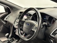USED 2017 67 FORD FOCUS 2.0T EcoBoost ST-2 Hatchback 5dr Petrol Manual Euro 6 (s/s) (250 ps) Striking Moodust Silver , Part Leather Interior SYNC 3 Navigation,