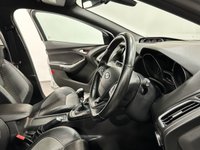 USED 2017 67 FORD FOCUS 2.0T EcoBoost ST-2 Hatchback 5dr Petrol Manual Euro 6 (s/s) (250 ps) Striking Moodust Silver , Part Leather Interior SYNC 3 Navigation,