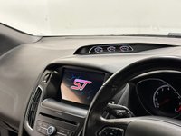 USED 2017 67 FORD FOCUS 2.0T EcoBoost ST-2 Hatchback 5dr Petrol Manual Euro 6 (s/s) (250 ps) Striking Moodust Silver , Part Leather Interior SYNC 3 Navigation,