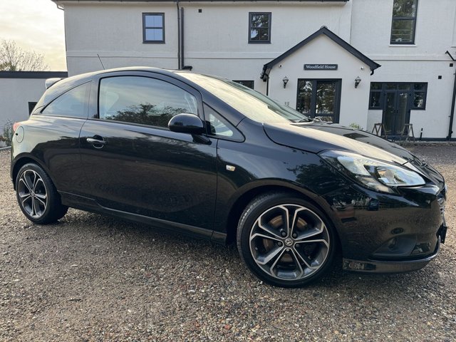 2017 67 Vauxhall Corsa 1.4i Turbo Black Edition Hatchback 3dr Petrol Manual Euro 6 (s/s) (150 ps)