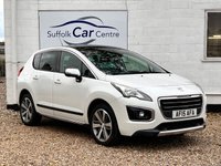 USED 2015 15 PEUGEOT 3008 1.6 HDi Allure SUV 5dr Diesel Manual Euro 5 (115 ps) www.suffolkcarcentre.co.uk - Located at Lowestoft