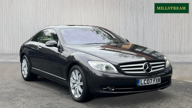2007 07 Mercedes-Benz Cl 5.5 CL500 Coupe 2dr Petrol Automatic (288 g/km, 382.68 bhp)