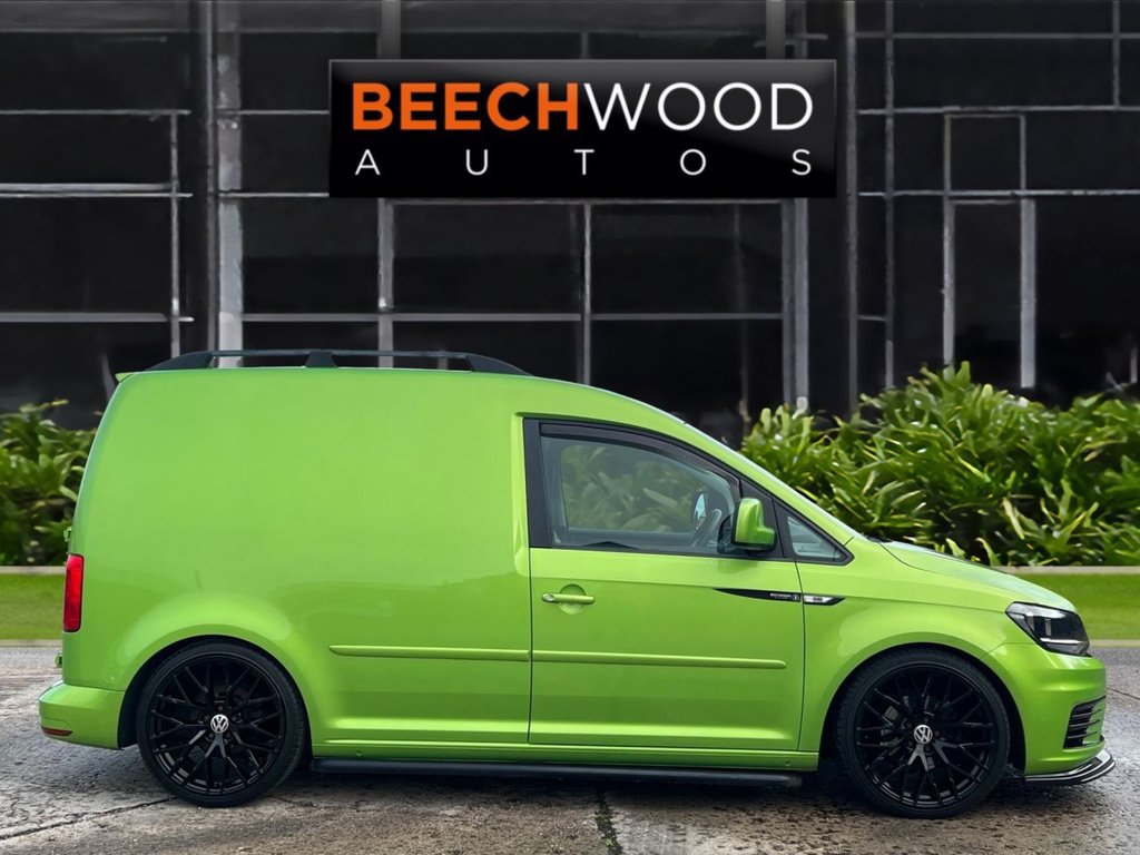 USED 2016 N VOLKSWAGEN CADDY 1.6 TDI C20 Beechwood Custom 5dr Diesel Manual L1 H1 (149 g/km, 74 bhp) DAB / COILOVERS / 19'S
