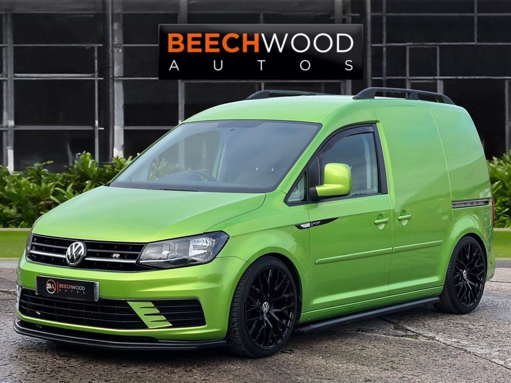 USED 2016 N VOLKSWAGEN CADDY 1.6 TDI C20 Beechwood Custom 5dr Diesel Manual L1 H1 (149 g/km, 74 bhp) DAB / COILOVERS / 19'S
