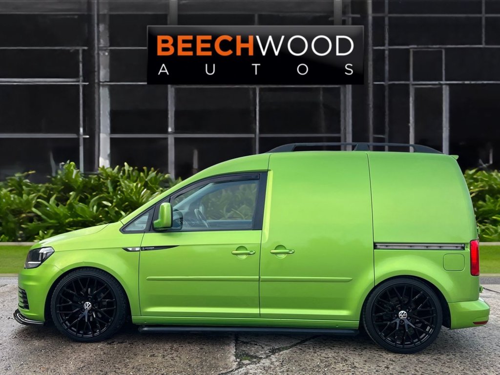 USED 2016 N VOLKSWAGEN CADDY 1.6 TDI C20 Beechwood Custom 5dr Diesel Manual L1 H1 (149 g/km, 74 bhp) DAB / COILOVERS / 19'S