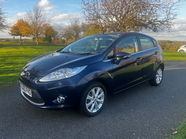 2011 60 Ford Fiesta 1.25 Zetec Hatchback 5dr Petrol Manual (129 g/km, 81 bhp)
