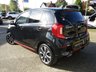 USED 2023 23 KIA PICANTO 1.0 DPi GT-Line Hatchback 5dr Petrol AMT Euro 6 (s/s) (66 bhp) Finished in MIDNIGHT BLACK with BLACK LEATHER Trim. This is an excellent Top of the Range small car for the money. High quality and neatly designed interior. Great to drive and cheap to run. Also offers plenty of space for passengers with 5 doors. Features include Apple Play, Very Low Mileage, 1 Owner, Leather Trim, Rear View Camera, Alloys, B/Tooth, Power folding mirrors and much more. Dealer serviced at 1088 miles on 19/6/2024.