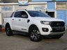 USED 2021 21 FORD RANGER 2.0 EcoBlue Wildtrak Pickup Double Cab 4dr Diesel Auto 4WD Euro 6 (s/s) (213 ps) Finished in FROZEN WHITE with FULL HEATED LEATHER TRIM. This one of the best selling Pick Ups on the market today. Take a look at this today and you will see why so many drivers would love to own a Ford Ranger. Features include Side Steps, Heated Leather, Sat Nav, DAB Radio, Rear Camera, Rear Electric Load Cover, Alloys, B/Tooth and much more. Dealer serviced at 10634 miles, 21365 miles, 35046 miles, 46602 miles, and at 77807 miles on 26/4/2024.