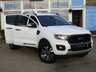 USED 2021 21 FORD RANGER 2.0 EcoBlue Wildtrak Pickup Double Cab 4dr Diesel Auto 4WD Euro 6 (s/s) (213 ps) Finished in FROZEN WHITE with FULL HEATED LEATHER TRIM. This one of the best selling Pick Ups on the market today. Take a look at this today and you will see why so many drivers would love to own a Ford Ranger. Features include Side Steps, Heated Leather, Sat Nav, DAB Radio, Rear Camera, Rear Electric Load Cover, Alloys, B/Tooth and much more. Dealer serviced at 10634 miles, 21365 miles, 35046 miles, 46602 miles, and at 77807 miles on 26/4/2024.