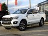 USED 2021 21 FORD RANGER 2.0 EcoBlue Wildtrak Pickup Double Cab 4dr Diesel Auto 4WD Euro 6 (s/s) (213 ps) Finished in FROZEN WHITE with FULL HEATED LEATHER TRIM. This one of the best selling Pick Ups on the market today. Take a look at this today and you will see why so many drivers would love to own a Ford Ranger. Features include Side Steps, Heated Leather, Sat Nav, DAB Radio, Rear Camera, Rear Electric Load Cover, Alloys, B/Tooth and much more. Dealer serviced at 10634 miles, 21365 miles, 35046 miles, 46602 miles, and at 77807 miles on 26/4/2024.
