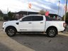 USED 2021 21 FORD RANGER 2.0 EcoBlue Wildtrak Pickup Double Cab 4dr Diesel Auto 4WD Euro 6 (s/s) (213 ps) Finished in FROZEN WHITE with FULL HEATED LEATHER TRIM. This one of the best selling Pick Ups on the market today. Take a look at this today and you will see why so many drivers would love to own a Ford Ranger. Features include Side Steps, Heated Leather, Sat Nav, DAB Radio, Rear Camera, Rear Electric Load Cover, Alloys, B/Tooth and much more. Dealer serviced at 10634 miles, 21365 miles, 35046 miles, 46602 miles, and at 77807 miles on 26/4/2024.