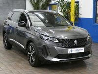 USED 2021 71 PEUGEOT 5008 1.2 PureTech GT SUV 5dr Petrol EAT Euro 6 (s/s) (130 ps) 7 SEATS SAT NAV PART LEATHER CRUISE CONTROL REAR VIEW CAMERA PARKING SENSORS 1 OWNER EXCELLENT SERVICE HISTORY