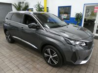 USED 2021 71 PEUGEOT 5008 1.2 PureTech GT SUV 5dr Petrol EAT Euro 6 (s/s) (130 ps) 7 SEATS SAT NAV PART LEATHER CRUISE CONTROL REAR VIEW CAMERA PARKING SENSORS 1 OWNER EXCELLENT SERVICE HISTORY