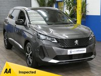 USED 2021 71 PEUGEOT 5008 1.2 PureTech GT SUV 5dr Petrol EAT Euro 6 (s/s) (130 ps) 7 SEATS SAT NAV PART LEATHER CRUISE CONTROL REAR VIEW CAMERA PARKING SENSORS 1 OWNER EXCELLENT SERVICE HISTORY