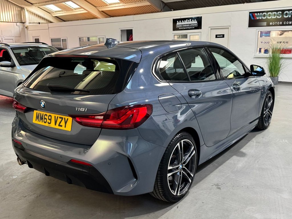 USED 2019 69 BMW 1 SERIES 1.5 118i M Sport Hatchback 5dr Petrol DCT Euro 6 (s/s) (140 ps) 