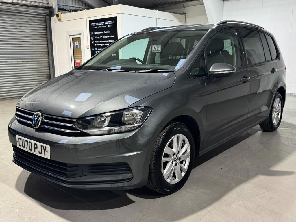 USED 2020 70 VOLKSWAGEN TOURAN 2.0 TDI SE MPV 5dr Diesel Manual Euro 6 (s/s) (150 ps) F/R SENSORS+ PRIVACY+ 7 SEATS
