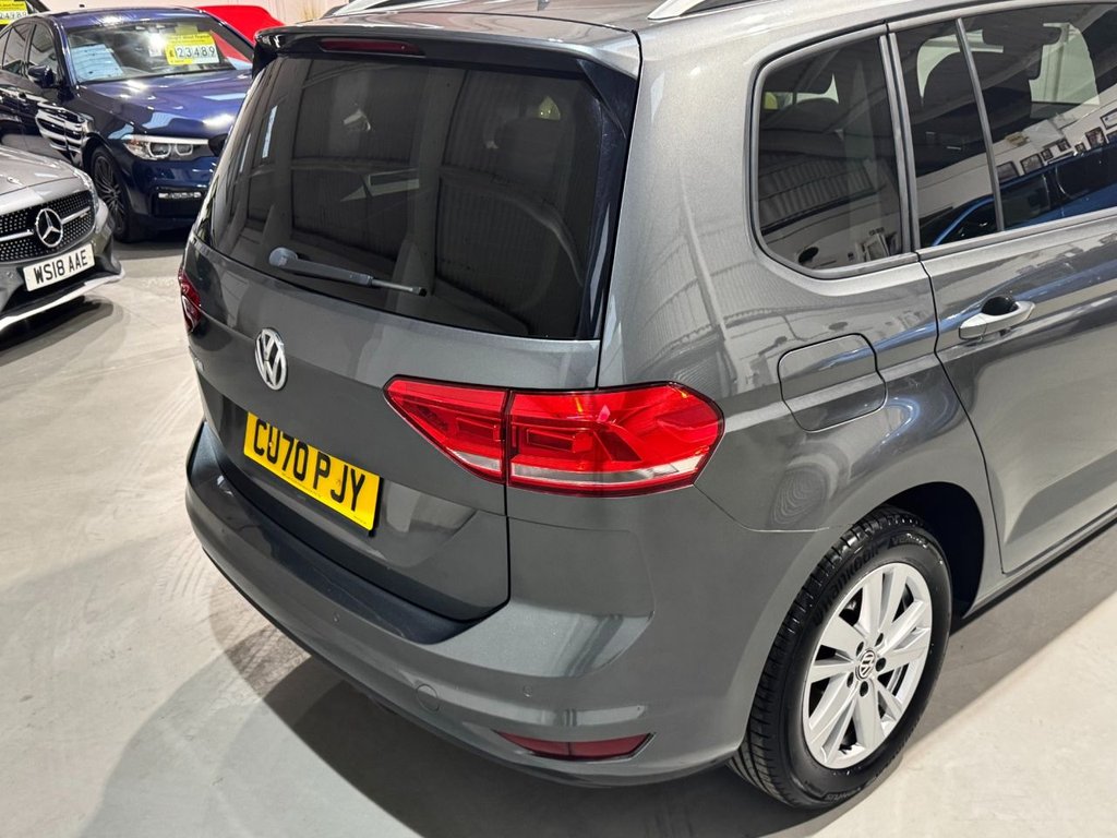 USED 2020 70 VOLKSWAGEN TOURAN 2.0 TDI SE MPV 5dr Diesel Manual Euro 6 (s/s) (150 ps) F/R SENSORS+ PRIVACY+ 7 SEATS