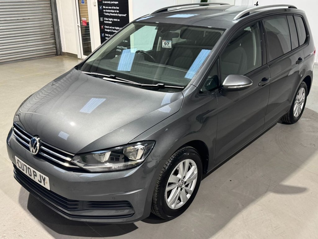 USED 2020 70 VOLKSWAGEN TOURAN 2.0 TDI SE MPV 5dr Diesel Manual Euro 6 (s/s) (150 ps) F/R SENSORS+ PRIVACY+ 7 SEATS