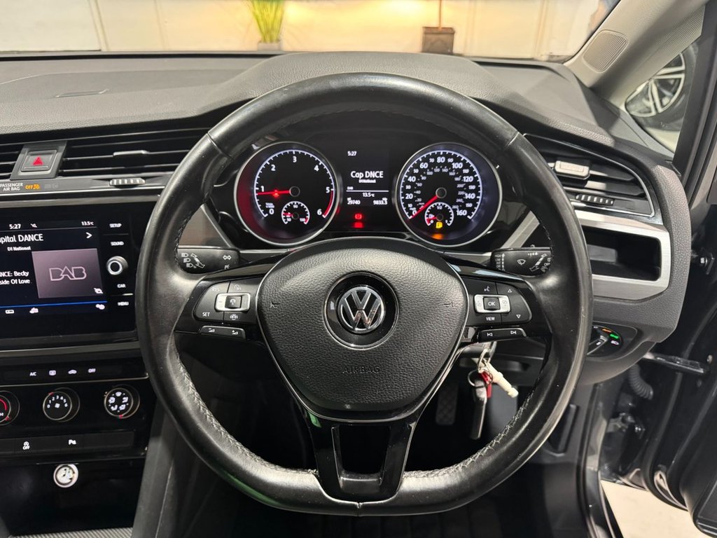 USED 2020 70 VOLKSWAGEN TOURAN 2.0 TDI SE MPV 5dr Diesel Manual Euro 6 (s/s) (150 ps) F/R SENSORS+ PRIVACY+ 7 SEATS