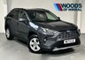 USED 2021 71 TOYOTA RAV4 2.5 VVT-h GPF Icon SUV 5dr Petrol Hybrid CVT Euro 6 (s/s) (218 ps) APPLE PLAY+REAR CAM+ PRIVACY