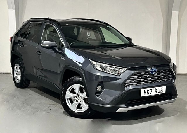 2021 71 Toyota Rav4 2.5 VVT-h GPF Icon SUV 5dr Petrol Hybrid CVT Euro 6 (s/s) (218 ps)
