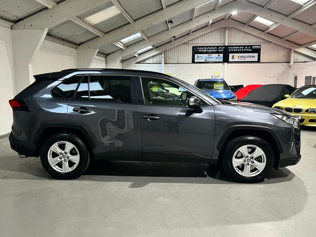 USED 2021 71 TOYOTA RAV4 2.5 VVT-h GPF Icon SUV 5dr Petrol Hybrid CVT Euro 6 (s/s) (218 ps) APPLE PLAY+REAR CAM+ PRIVACY