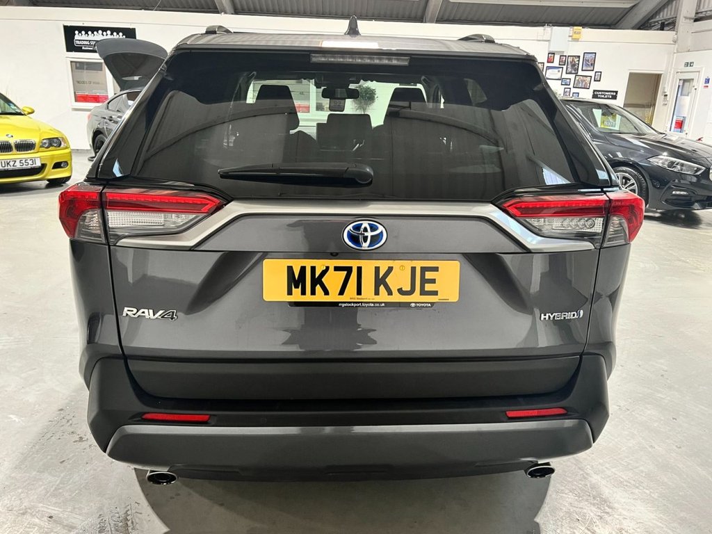 USED 2021 71 TOYOTA RAV4 2.5 VVT-h GPF Icon SUV 5dr Petrol Hybrid CVT Euro 6 (s/s) (218 ps) APPLE PLAY+REAR CAM+ PRIVACY