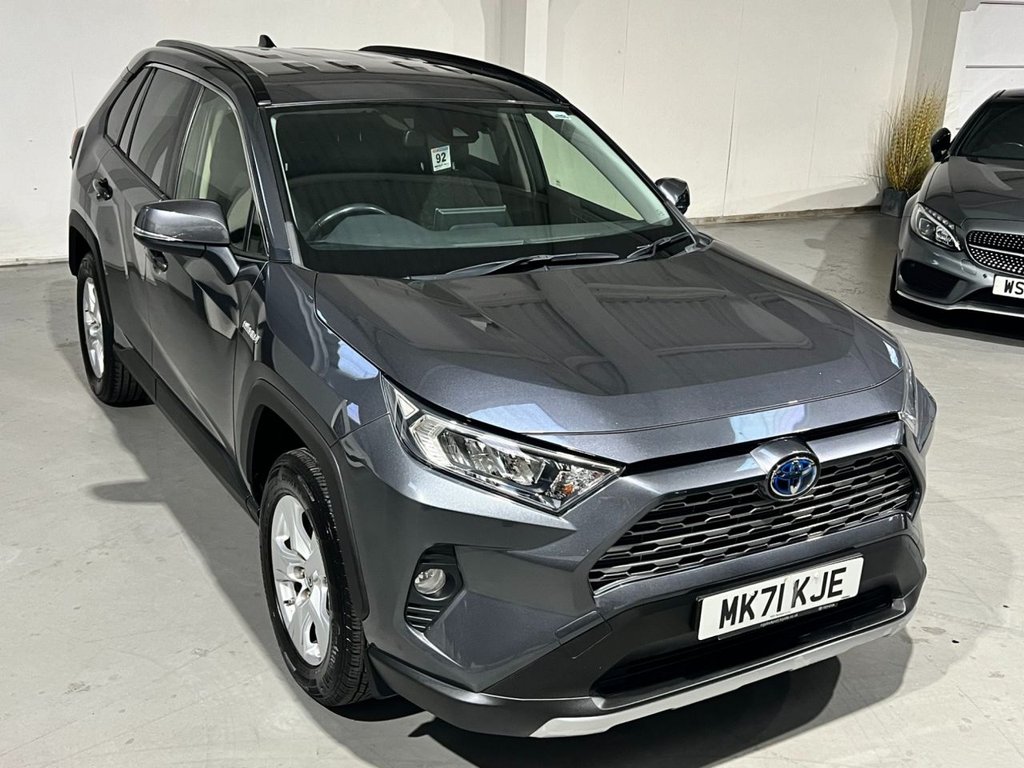 USED 2021 71 TOYOTA RAV4 2.5 VVT-h GPF Icon SUV 5dr Petrol Hybrid CVT Euro 6 (s/s) (218 ps) APPLE PLAY+REAR CAM+ PRIVACY