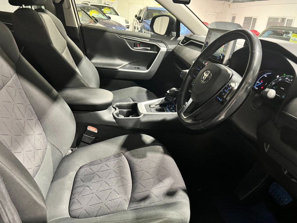 USED 2021 71 TOYOTA RAV4 2.5 VVT-h GPF Icon SUV 5dr Petrol Hybrid CVT Euro 6 (s/s) (218 ps) APPLE PLAY+REAR CAM+ PRIVACY