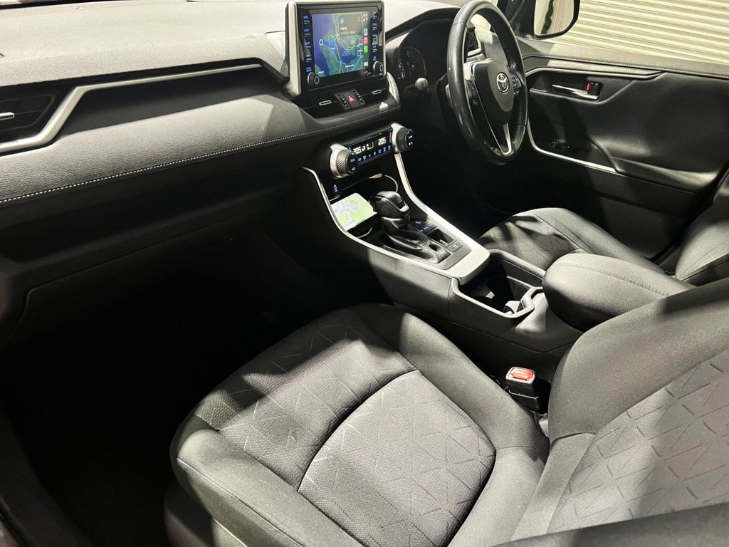 USED 2021 71 TOYOTA RAV4 2.5 VVT-h GPF Icon SUV 5dr Petrol Hybrid CVT Euro 6 (s/s) (218 ps) APPLE PLAY+REAR CAM+ PRIVACY