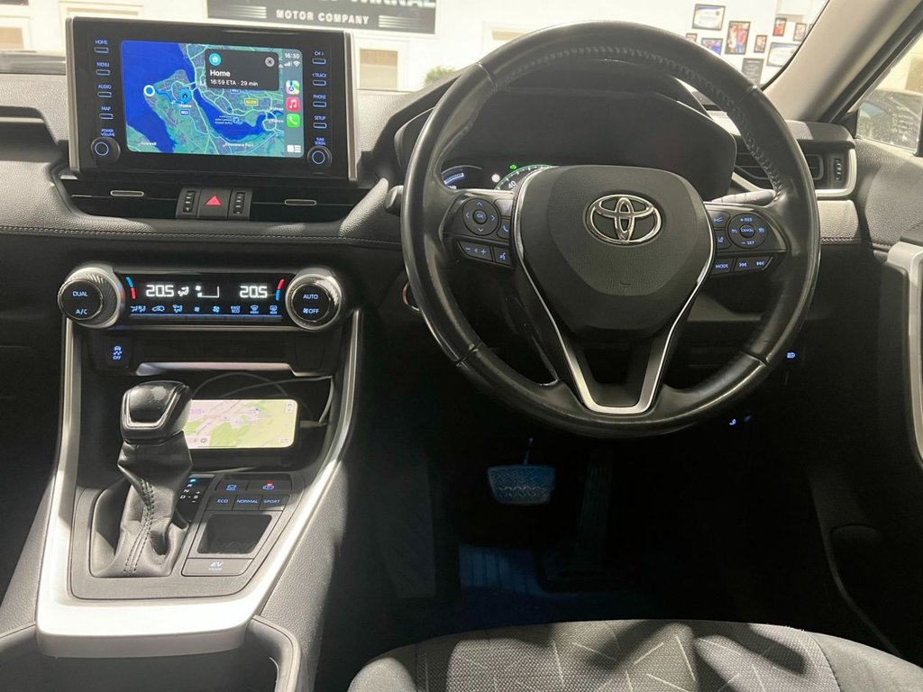 USED 2021 71 TOYOTA RAV4 2.5 VVT-h GPF Icon SUV 5dr Petrol Hybrid CVT Euro 6 (s/s) (218 ps) APPLE PLAY+REAR CAM+ PRIVACY