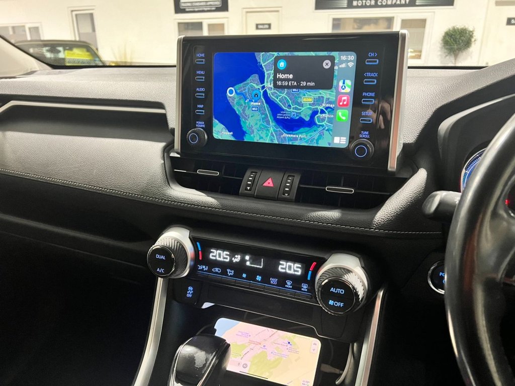 USED 2021 71 TOYOTA RAV4 2.5 VVT-h GPF Icon SUV 5dr Petrol Hybrid CVT Euro 6 (s/s) (218 ps) APPLE PLAY+REAR CAM+ PRIVACY