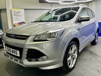 USED 2016 16 FORD KUGA 2.0 TDCi Titanium Sport SUV 5dr Diesel Manual 2WD Euro 6 (s/s) (150 ps) Reverse Camera, Satellite Navigation, DAB Digital Radio
