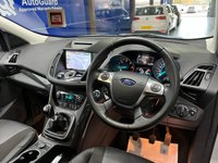 USED 2016 16 FORD KUGA 2.0 TDCi Titanium Sport SUV 5dr Diesel Manual 2WD Euro 6 (s/s) (150 ps) Reverse Camera, Satellite Navigation, DAB Digital Radio