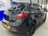 USED 2015 15 SEAT IBIZA 1.2 TSI FR Black Hatchback 5dr Petrol Manual Euro 5 (105 ps) Satellite Navigation, DAB Digital Radio, Bluetooth Media Streaming