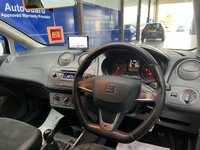 USED 2015 15 SEAT IBIZA 1.2 TSI FR Black Hatchback 5dr Petrol Manual Euro 5 (105 ps) Satellite Navigation, DAB Digital Radio, Bluetooth Media Streaming